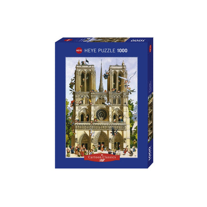 Puzzle Loup Vive Notre Dame! 1000Pc
