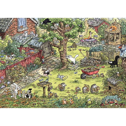 Puzzle Simon's Cat Garden Adventures