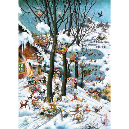 Puzzle Paradise In Winter 1000Pc