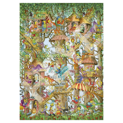 Puzzle Korky Paul Tree Lodges 1000Pc