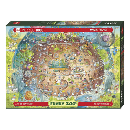 Puzzle Funky Zoo Cosmic Habitat 1000
