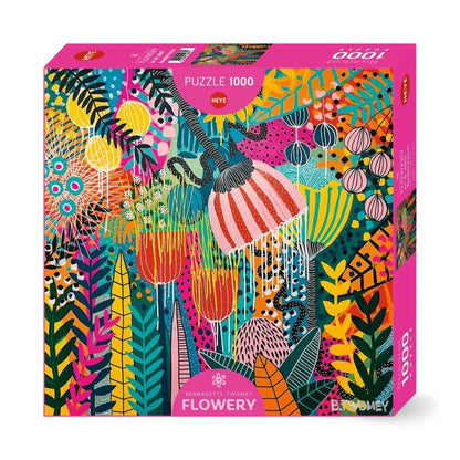 Puzzle Flowery Beautiful Future 1000