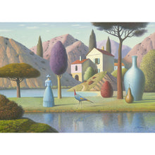 Puzzle Timeless Lady In Blue 1000Pc
