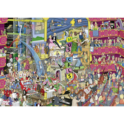 Puzzle Lyon Best Of Musicals 1000Pc