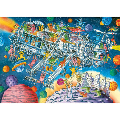 Puzzle Paul Aliens Welcome 1000Pc