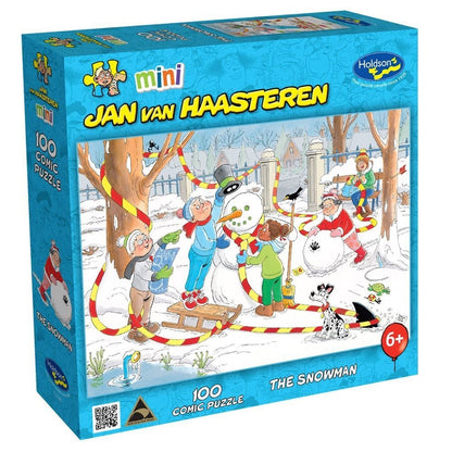 Jan van Haasteren Puzzle Mini 100Pc The Snowman