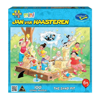 Jan van Haasteren Puzzle Mini 100Pc The Sandpit