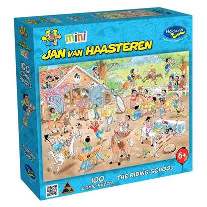 Jan van Haasteren Puzzle Mini 100Pc Riding School