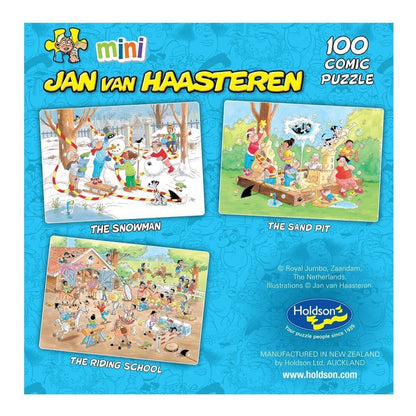 Jan van Haasteren Puzzle Mini 100Pc Riding School