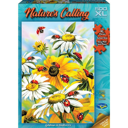 Puzzle Natures Calling Ladybugs 1000