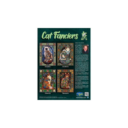 Puzzle Cat Fanciers Painted Cat 1000P