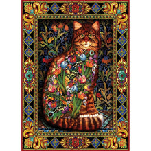 Puzzle Cat Fanciers Tapestry Cat 1000