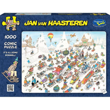 Jan van Haasteren Puzzle Its Going Downhill 1000Pc