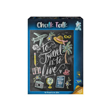 Puzzle Chalk Talk To Travel 1000Pc