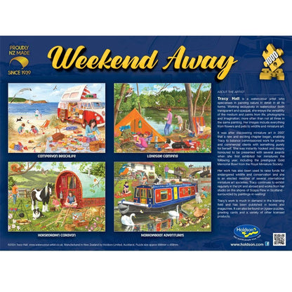 Puzzle Weekend Away Narrowboat 1000Pc