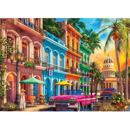 Puzzle Travel Abroad 2 Havana Sunset