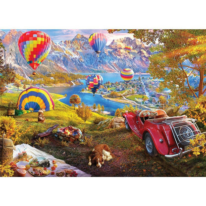 Puzzle Road Less TraveldHotair Balln