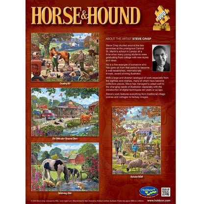 Puzzle Horse & Hound Watering Hole