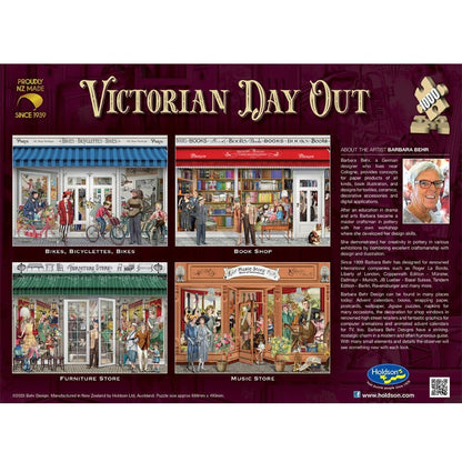 Puzzle Victorian Day Out Bikes 1000Pc