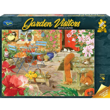 Puzzle Garden Visitors Squirrels 1000