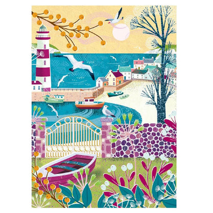 Puzzle While Sun Shines Boats Shore