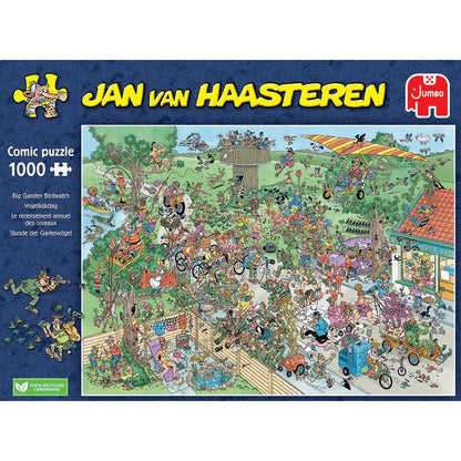 Jan van Haasteren Puzzle Big Garden Birdwatch 1000P