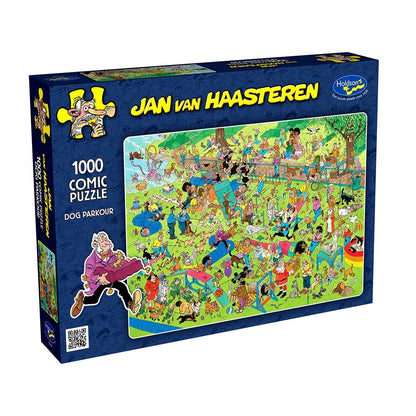 Jan van Haasteren Puzzle Dog Parkour 1000Pc