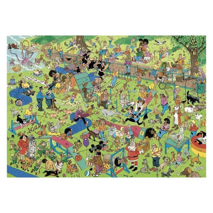 Jan van Haasteren Puzzle Dog Parkour 1000Pc