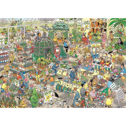 Puzzle Jumbo Jan van Haasteren Garden Centre 1000Pc