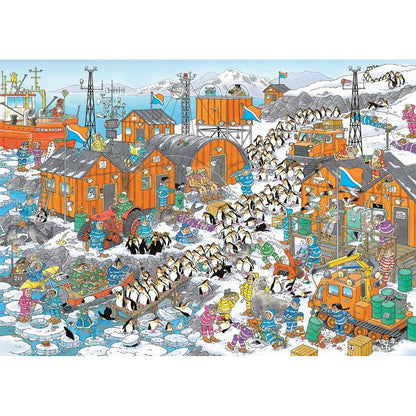 Puzzle Jumbo Jan van Haasteren Artic Expedition 1000Pc