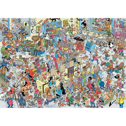 Puzzle Jumbo Jan van Haasteren At The Hairdressers 1000Pc