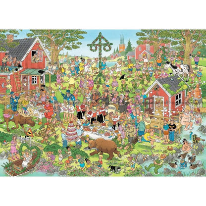 Puzzle Jumbo Jan van Haasteren Midsummer Festival 1000Pc