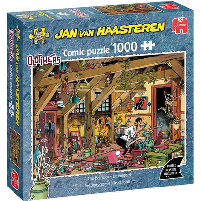Puzzle Jumbo Jan van Haasteren Oldtimers Bachelor 1000Pc