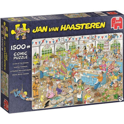 Puzzle Jumbo Jan van Haasteren Clash Of The Bakers 1500Pc
