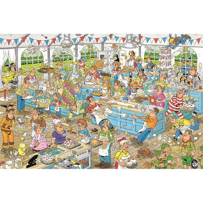 Puzzle Jumbo Jan van Haasteren Clash Of The Bakers 1500Pc