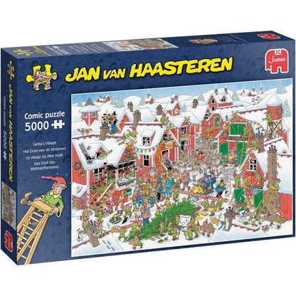 Puzzle Jumbo Jan van Haasteren Santa's Village 5000Pc