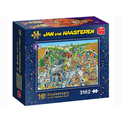 Puzzle Jumbo Jan van Haasteren The Winery 3000Pc 10Th Ann