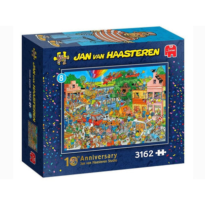 Puzzle Jumbo Jan van Haasteren Holiday Jitters 3000Pc