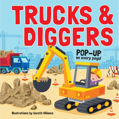 Trucks & Diggers Pop-Up Book Book