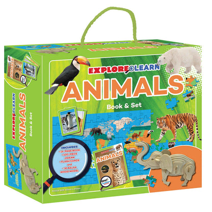 Explore & Learn Animals Book