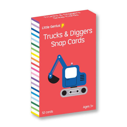 Trucks & Diggers Snap Little G Board Game