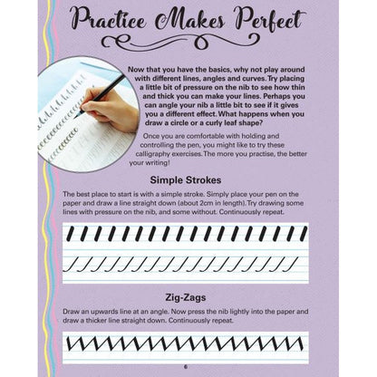 Calligraphy Activity Book Book