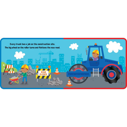 Trucks & Diggers Touch & Feel Book