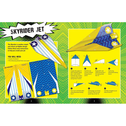Jet Fighters Origami Case Toy
