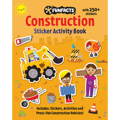 Construction Sticker ActBook Book