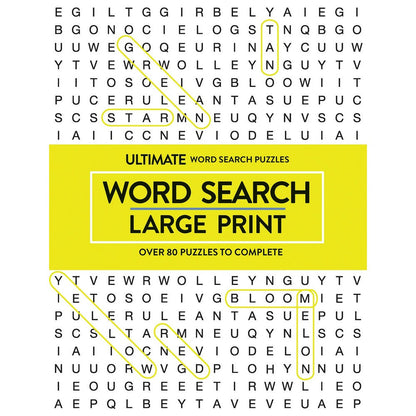 Word Search Large Print Book