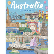 Australia Copy Colour Wall Art Book