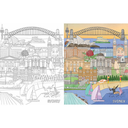 Australia Copy Colour Wall Art Book