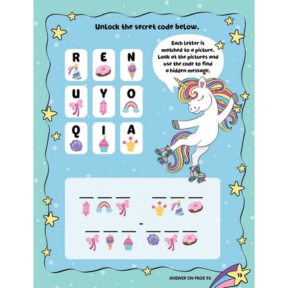 Unicorn Bumper Activity Book Book
