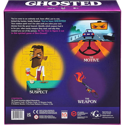 Ghosted Game Of Boo-Dunnit Board Game